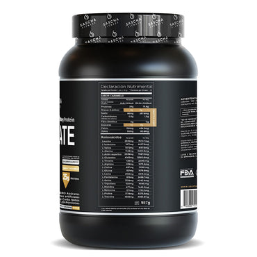 SASCHA FITNESS Hydrolyzed Whey Protein Isolate,100% Grass-Fed (2 Pounds, All) (Caramel)