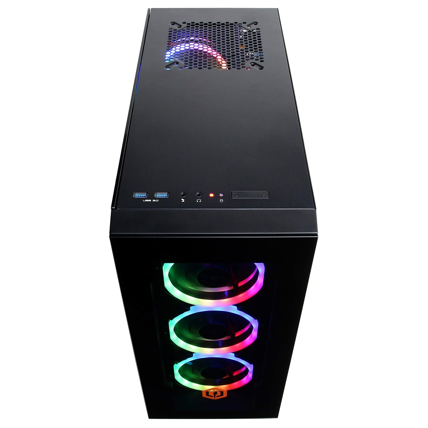 CyberpowerPC Gamer Xtreme VR Gaming PC, Intel Core i7-12700F 2.1GHz, GeForce RTX 3060 12GB, 16GB DDR4, 1TB NVMe SSD, WiFi & Win 11 Home (GXiVR8040A12), Black