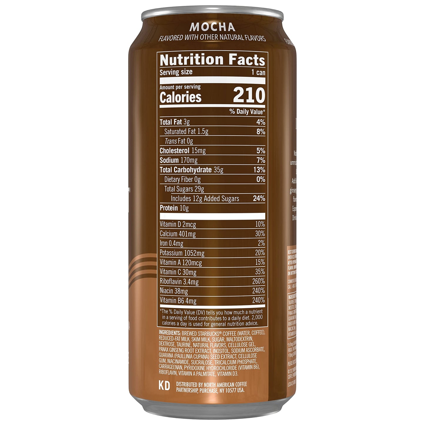 Starbucks Doubleshot Energy Espresso Coffee, Mocha, 15 oz Cans (12 Pack) (Packaging May Vary)