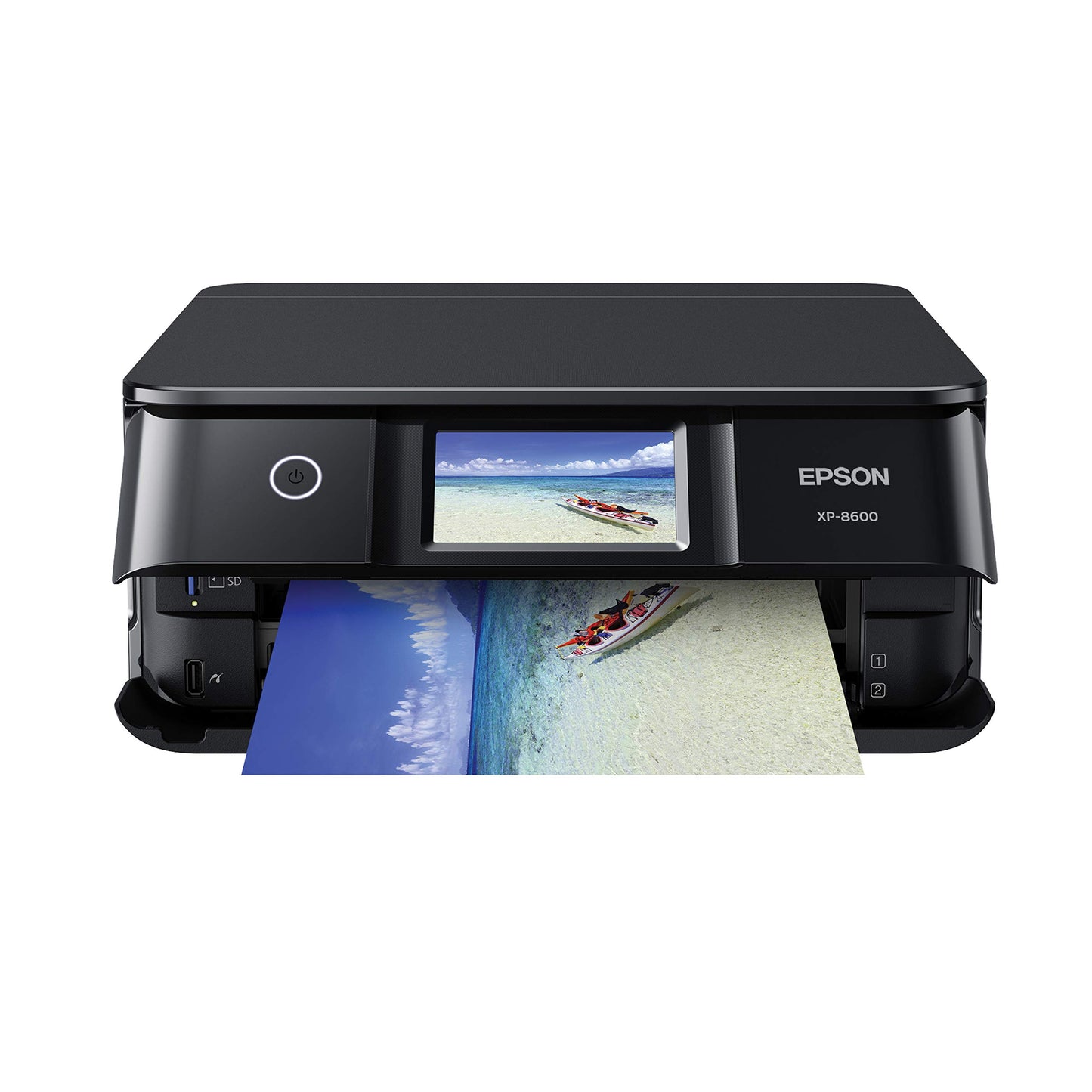Epson Expression Photo XP-8600 Wireless Color Photo Printer with Scanner and Copier Black,Small
