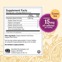 Yogi Tea - Green Tea Kombucha (6 Pack) - Supplies Antioxidants to Support Overall Health - Contains Caffeine - 96 Organic Green Tea Bags