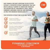 NatureWise Curcumin Turmeric 2250mg | 95% Curcuminoids & BioPerine Black Pepper Extract | Advanced Absorption for Joint Support [2 Month Supply - 180 Count]