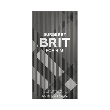 Burberry Brit Eau De Toilette for Him, 3.3 Fl Oz