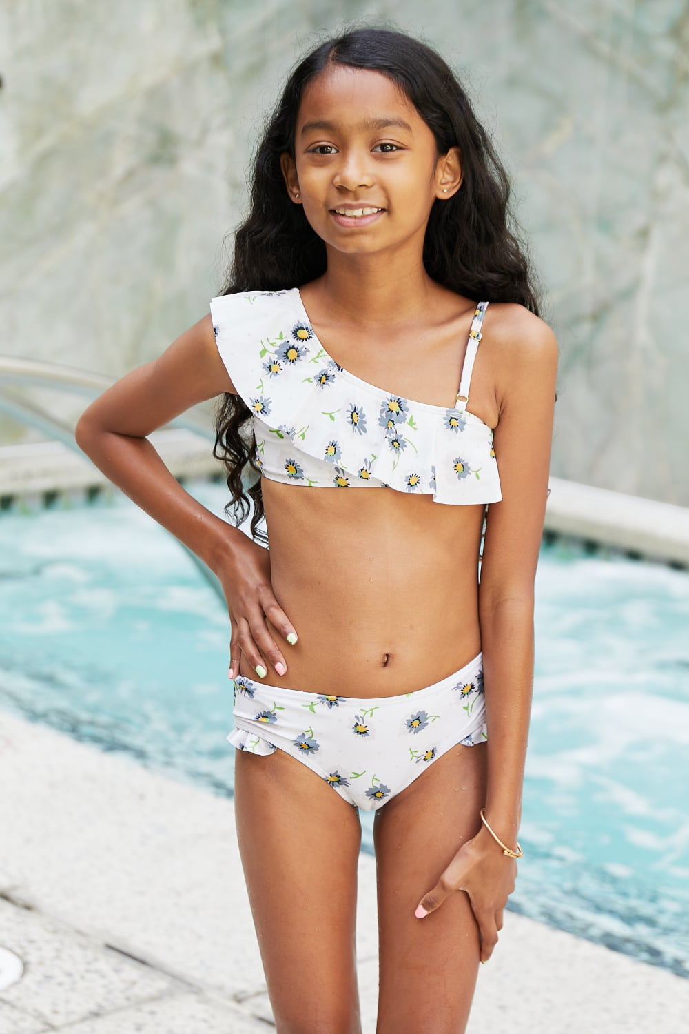 Marina West Swim Float On Asymmetric Neck Two-Piece Set