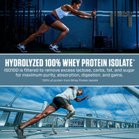 Dymatize ISO100 Hydrolyzed Protein Powder, 100% Whey Isolate, 25g of Protein, 5.5g BCAAs, Gluten Free, Fast Absorbing, Easy Digesting, Fruity Pebbles, 20 Servings