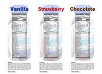 Ensure Original Nutrition Shakes | Variety Pack | Milk Chocolate Shake, Vanilla Shake, and Strawberry Flavors | Nutritional Full of Vitamins and Minerals 12 Pack | Niro Assortment With Niro Travel Beverage Sleeve