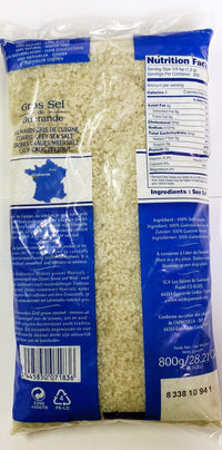 Le Guerandais Coarse Sea Salt Gros Sel De Guerande, 28.21oz per bag (2 bags)