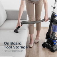 Eureka Lightweight Powerful Upright Vacuum Cleaner for Carpet and Hard Floor, PowerSpeed, New Model,Blue,black/New Model
