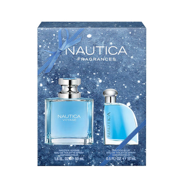 Nautica Voyage Blue Men's 2-Pc Eau De Toilette Holiday Gift Set