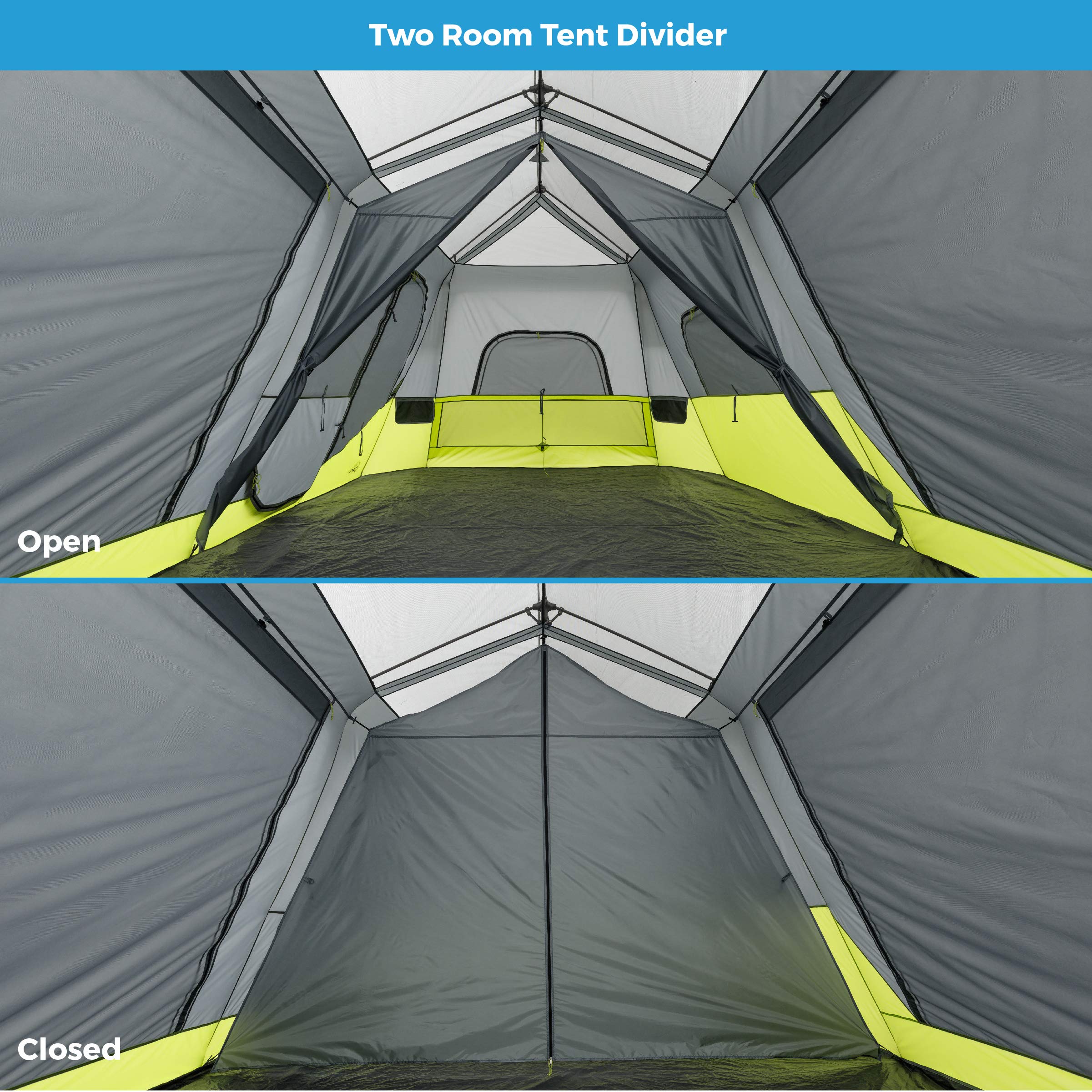 Tent with room divider hotsell
