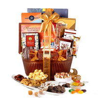 Broadway Basketeers Chocolate Food Gift Basket Snack Gifts for Women, Men, Families, College, Appreciation, Thank You, Christmas, Holiday, Corporate, Get Well Soon, Care Package