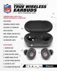SOAR NFL True Wireless Earbuds, Las Vegas Raiders
