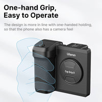 Ulanzi CapGrip I II Smartphone Handheld Selfie Booster Hand grip Bluetooth Remote Control Phone Shutter for iPhone Android Phone