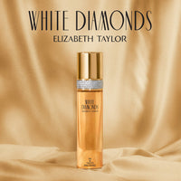 Elizabeth Taylor White Diamonds Women's Fragrance 4 Piece Gift Set, 1.7 oz Eau de Toilette Spray, 0.12 oz Parfum Replica, 1.7 oz Body Lotion, 1.7 oz Body Wash, and Cosmetic Case