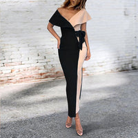 2020 Summer Sexy Deep V Bodycon Dress European and American