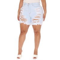 2021 New 6 Color Summer Women Shorts Jeans Fashion Sexy Ripped