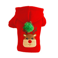 Christmas Small Dog Warm Sweaters Skirt Warm Dog Princess Dress Clothes Dachshund Chihuahua Corgi