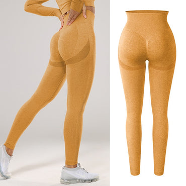 Women Sexy High Waist Scrunch Leggings Booty Push Up Workout Legging Butt Lifting Seamless