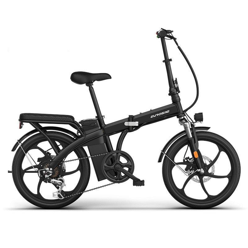 Adult Student 20 Inch Lithium Battery Foldable Electric Bicycle Disc Brake Variable Speed