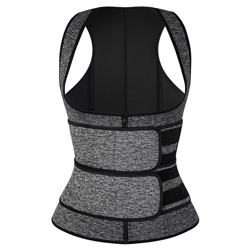 Sexy Women Waist Trainer Vest Corset Sauna Sweat Suit Compression Shirt Slimming Body Shaper