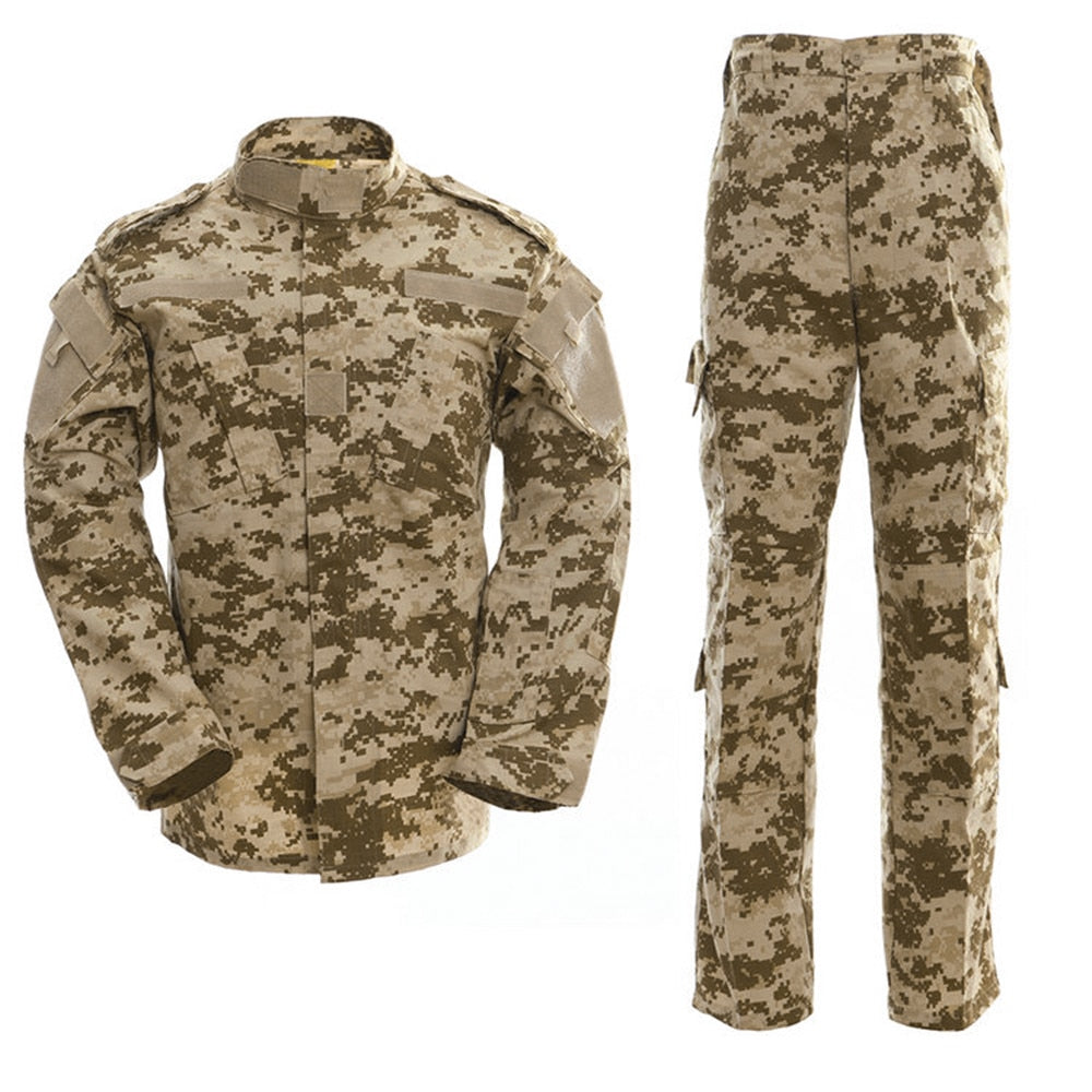 14 color military tactical uniform camouflage training shirt commando uniform