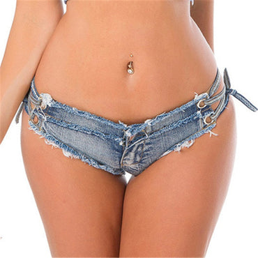 Sexy Vintage Mini Short Jeans Booty Shorts Cute Bikini Denim Short Hot Vestidos Sexy Club Party Bikini Bottom Pole dance Shorts