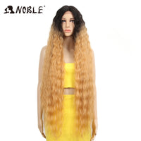 Noble Synthetic Lace Front Wig 42 Inch Long Curly Wigs For Women Lace Front Wig Blonde Full Lace Wig Blonde Lace Wig Cosplay