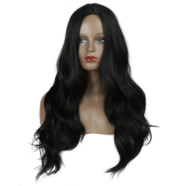 Wigs for  Women Deep  Body Wave Synthetic Heat Resistant Long Wig