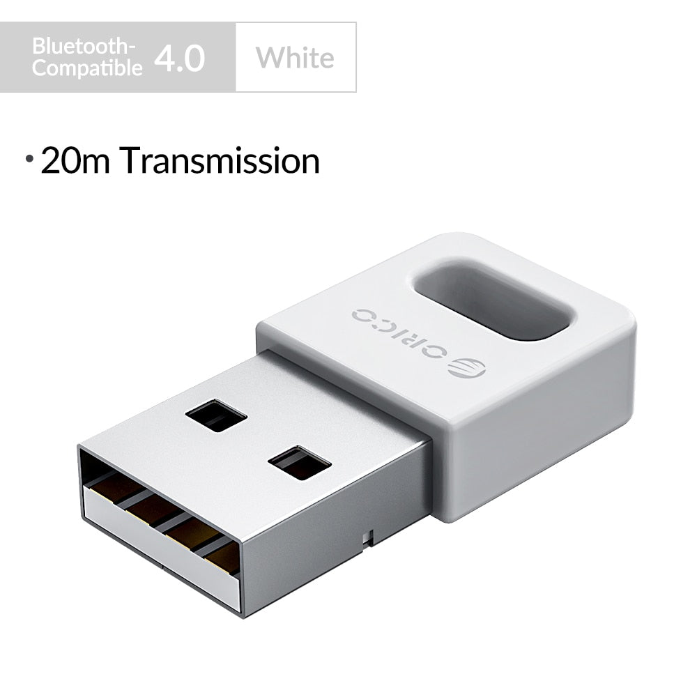 ORICO USB Bluetooth 5.0 Dongle Adapter Mini Wireless Mouse Music Audio Receiver Transmitter for PC Speaker Mouse Laptop