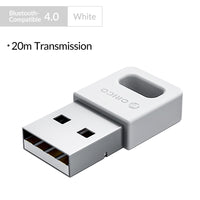 ORICO USB Bluetooth 5.0 Dongle Adapter Mini Wireless Mouse Music Audio Receiver Transmitter for PC Speaker Mouse Laptop