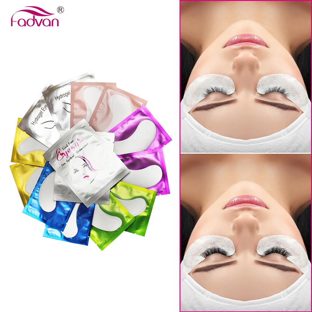 50/100 Pairs Eyepatch for Eyelash Extension Individual Pads Silk Eye Patches Under Eye Pads Lash Eyelash Extension Patches