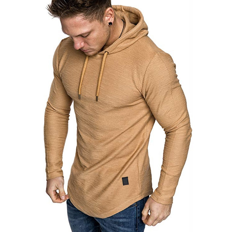 2022 New Men Brand Solid Color Sweatshirt