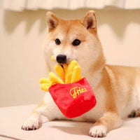 Funny Dog Toys Creative Hambuger Pet Toy Puppy Pet Play Chew Toy Dog Squeaky Toys for Dogs Cats Pets Supplies Pets Products York