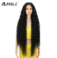 Noble Synthetic Lace Front Wig 42 Inch Long Curly Wigs For Women Lace Front Wig Blonde Full Lace Wig Blonde Lace Wig Cosplay