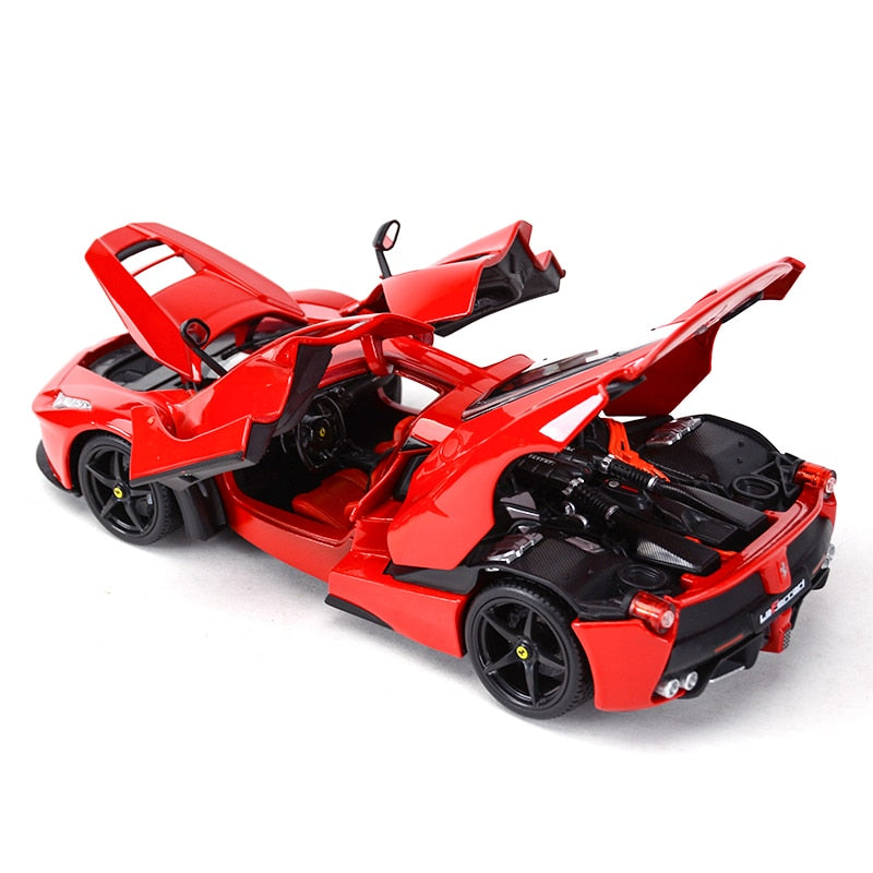 Bburago 1:18 Laferrari Sports Car Static Simulation Die Cast Vehicles Collectible Model Car Toys