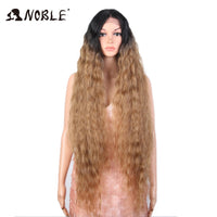 Noble Synthetic Lace Front Wig 42 Inch Long Curly Wigs For Women Lace Front Wig Blonde Full Lace Wig Blonde Lace Wig Cosplay