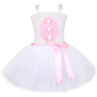 Baby Girls Easter Bunny Tutu Dress for Kids Rabbit Cosplay Costumes Toddler Girl Birthday Party Outfit