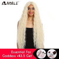 Noble Synthetic Lace Front Wig 42 Inch Long Curly Wigs For Women Lace Front Wig Blonde Full Lace Wig Blonde Lace Wig Cosplay