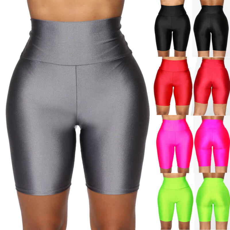 Sexy Shorts Women Push Up Running Gym Bottoms Breathable Slim Fitness Workout Sport Short Trousers Compression Fitness Shorts