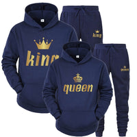 2022 Fashion Couple Sportwear Set KING or QUEEN