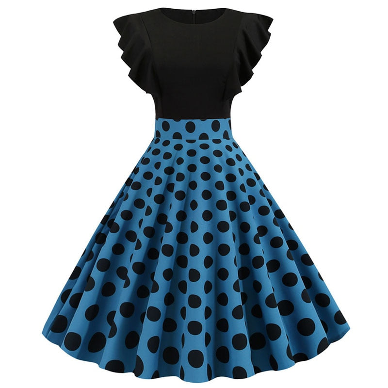 Summer Dress Women Solid Color Elegant Vintage Dress Robe Femme Casual Mega Mart Center Summer Dress Women Solid Color Elegant Vintage Dress Robe Femme Casual Mega Mart Center