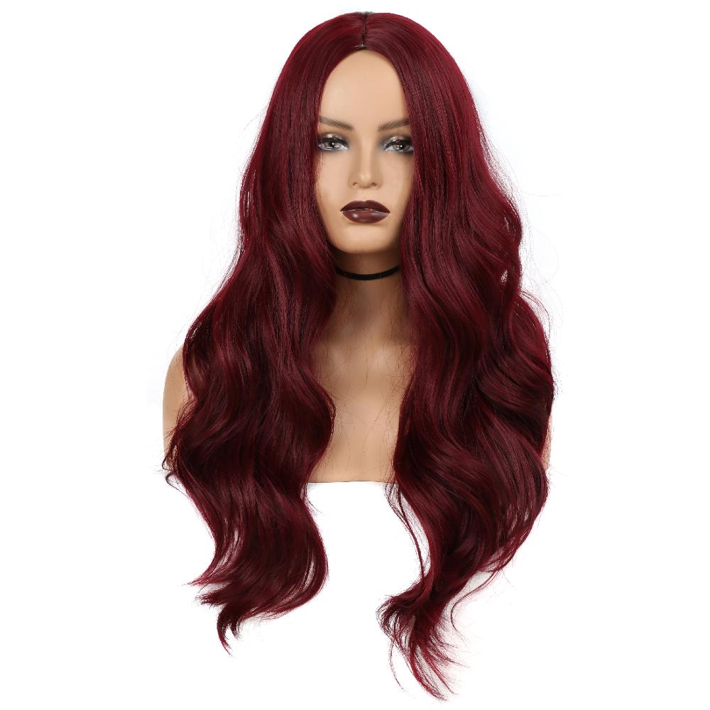 Wigs for  Women Deep  Body Wave Synthetic Heat Resistant Long Wig