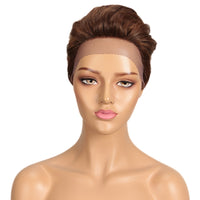 Debut Human Hair Wigs Ombre Brazilian Lace Front Short Bob Wigs