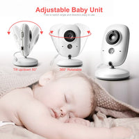 Babyphone sans fil VB603 avec moniteur vidéo LCD, dispositif de surveillance de bébé avec caméra de sécurité et vision nocturne, 2 voies audio et pour parler, 3,2 pouces, 2,4 G, pour babysitter