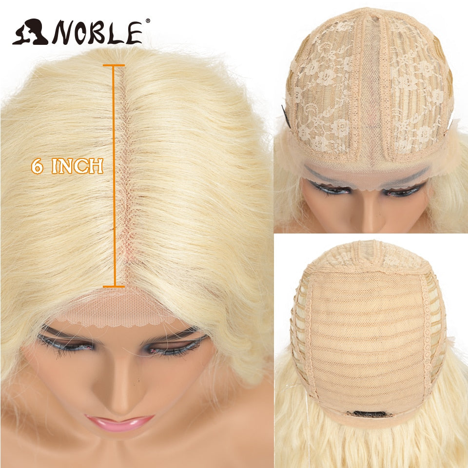 Noble Synthetic Lace Front Wig 42 Inch Long Curly Wigs For Women Lace Front Wig Blonde Full Lace Wig Blonde Lace Wig Cosplay