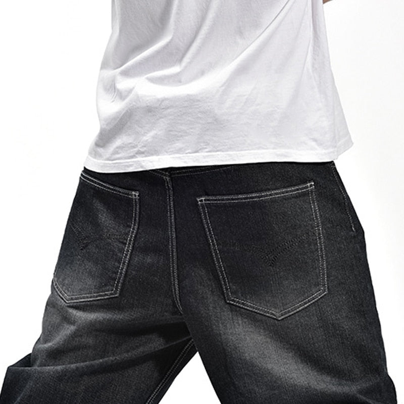 Baggy Jeans Men Denim Pants Loose Streetwear Jeans Skateboard Pants