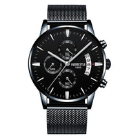 NIBOSI Men Watches Luxury Famous Top Brand Men&#39;s Fashion Casual Dress Watch Military Quartz Wristwatches Relogio Masculino Saat