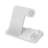 3 In 1 Wireless Charger Stand for Apple Watch 8 7 Airpods Pro 15W Fast Charging Dock Station For iPhone 14 13 12 11 XS XR X 8