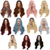 Wigs for  Women Deep  Body Wave Synthetic Heat Resistant Long Wig