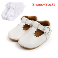 Lovely Baby Boy 1 Year Leather Shoes Baby Leopard PU Leather Non-slip Soft Sole Toddler First Walking Shoes 0-18M